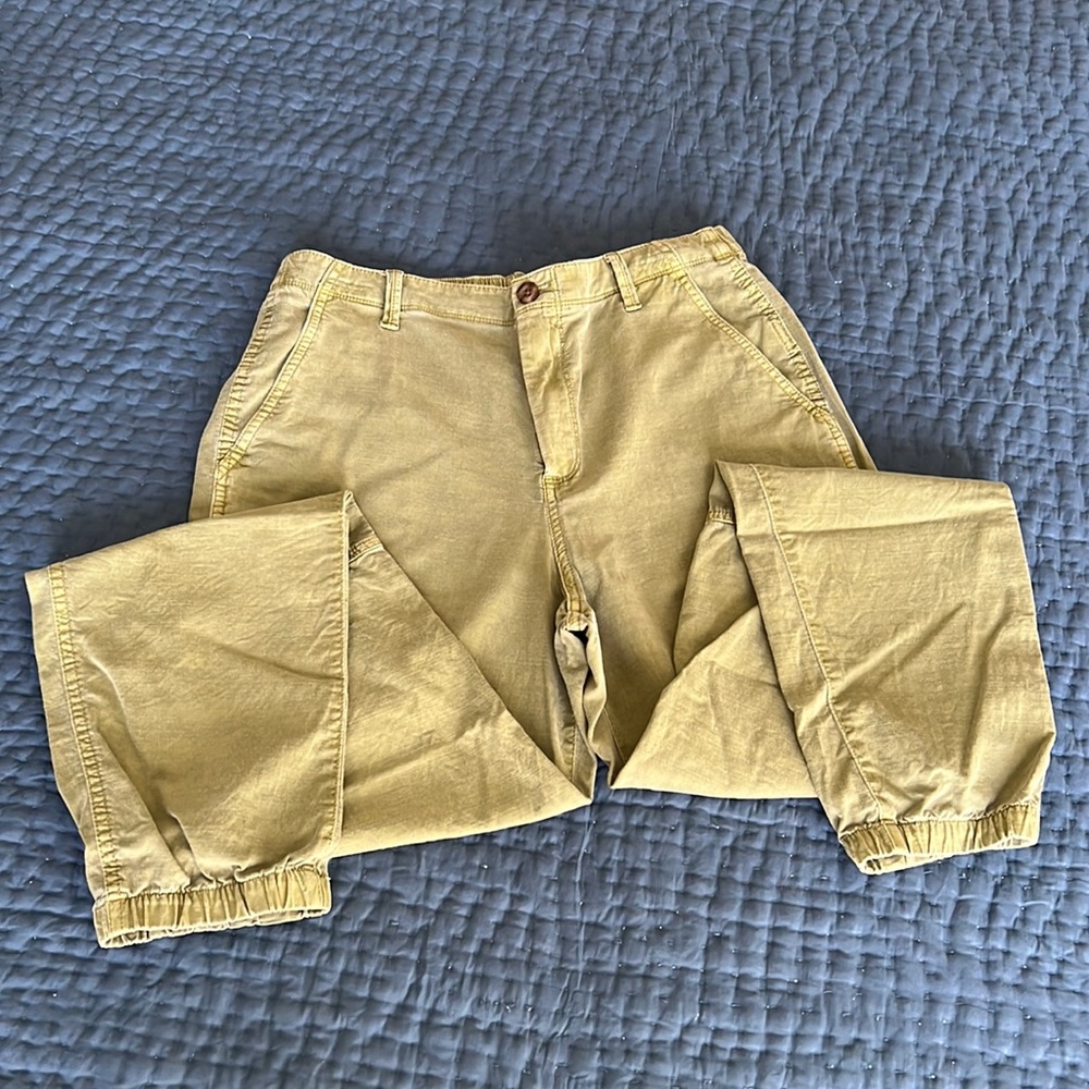 GAP Lightweight Linen Joggers - Size 10 Tall